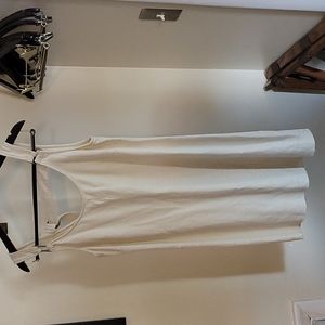 Leo & Sage linen jumper dress